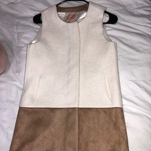 Wool & Suede Gianni Bini Vest